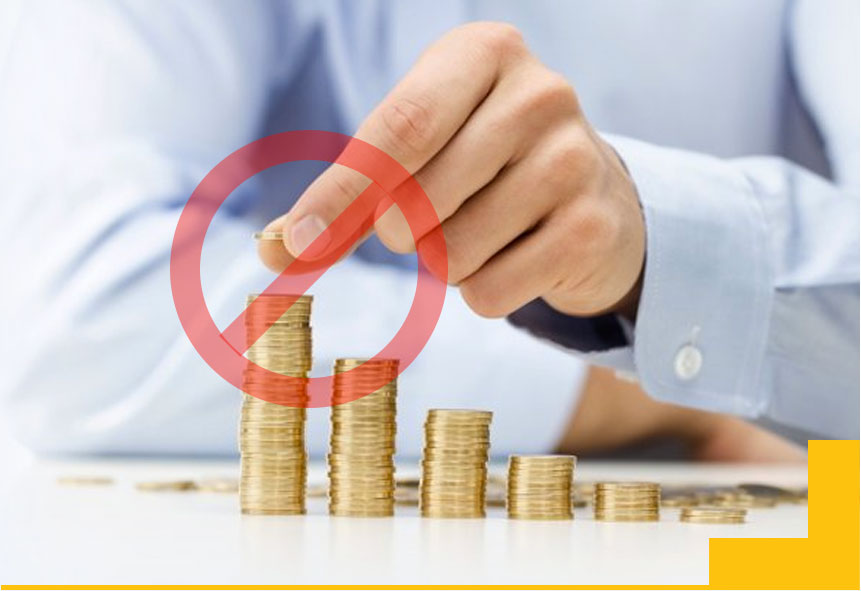 Never Give a Deposit